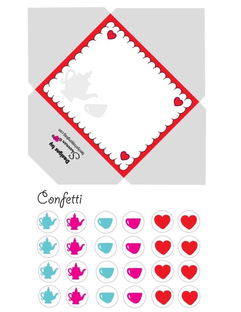 Alice Envelope Valentines  pdf