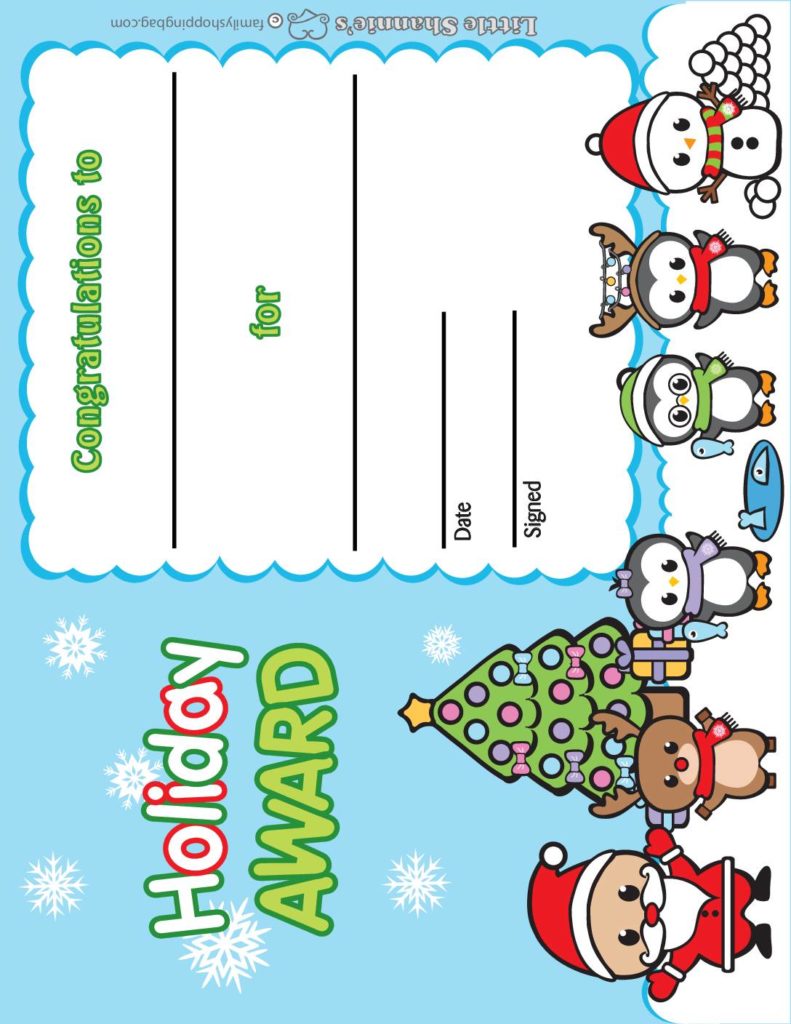 Award Christmas  pdf