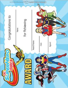 Award DC Super Hero Girls