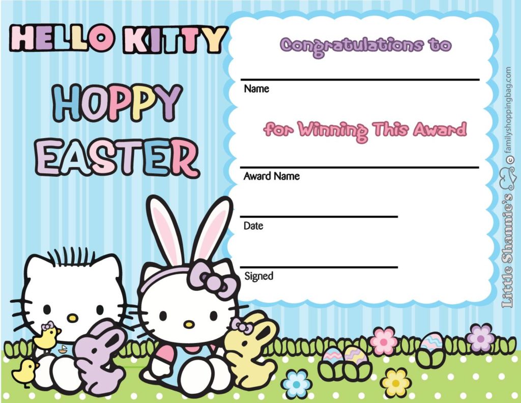 Award Easter  pdf