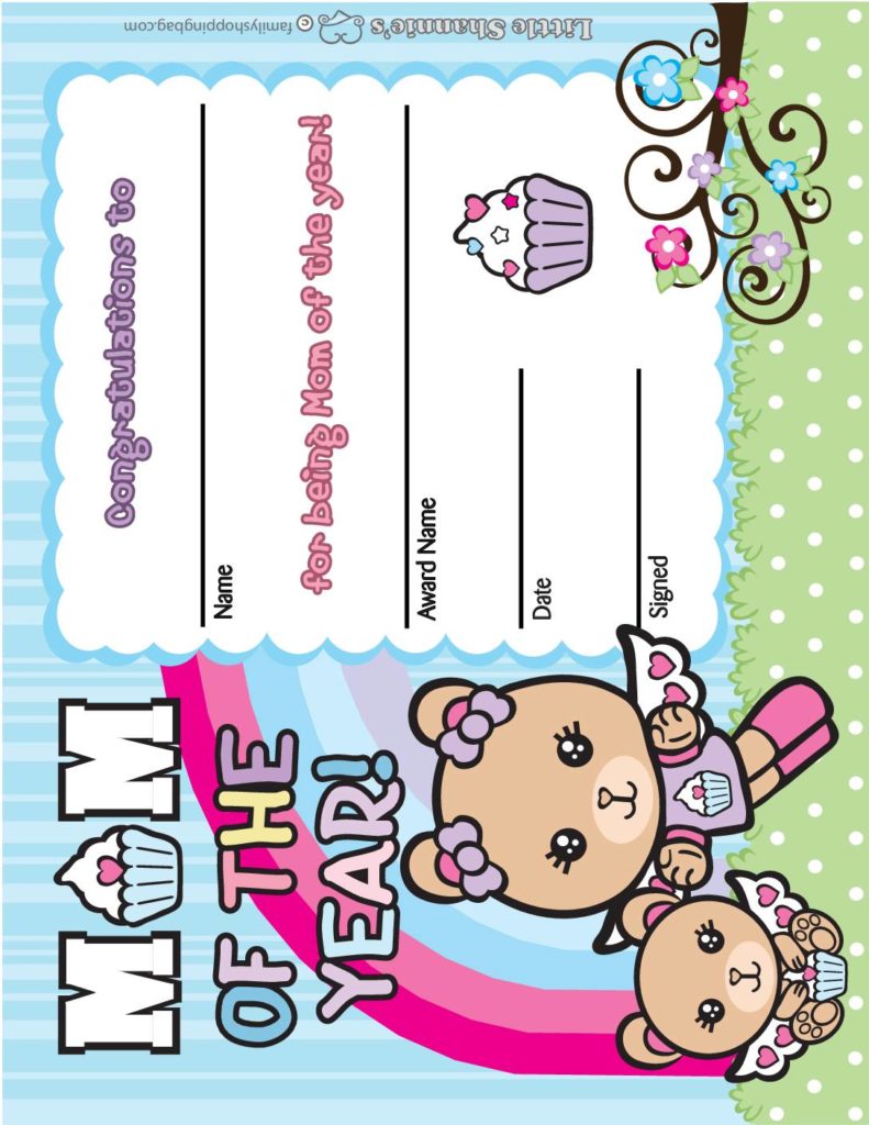 Award Mothers Day  pdf