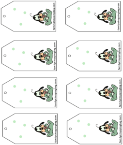 Baby Goofy Gift Tags