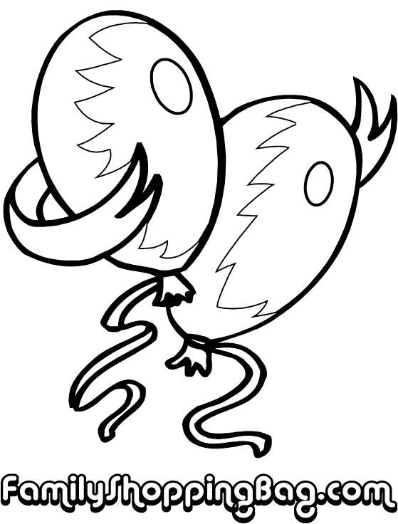Balloons 2 Coloring Pages