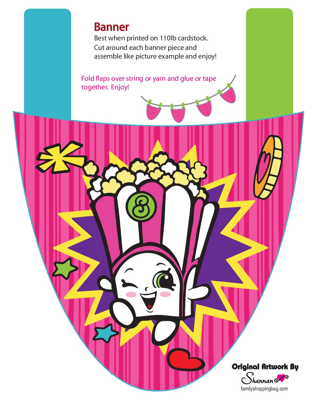 Shopkins Banner 7 Party Banners