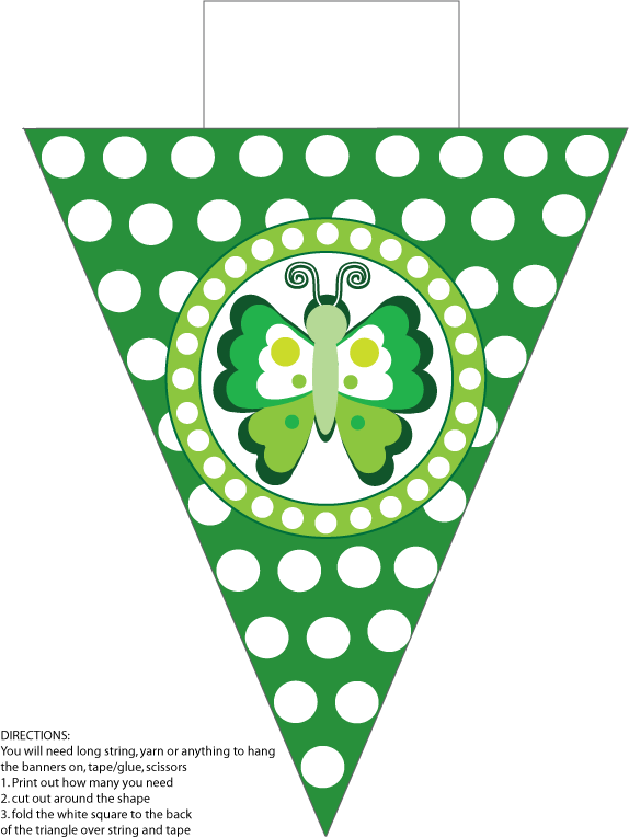 Banner 2 St. Patricks Day printable Party Decorations