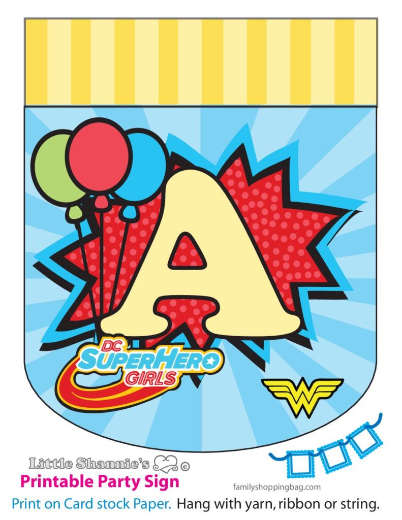 Banner A DC Super Hero Girls  pdf