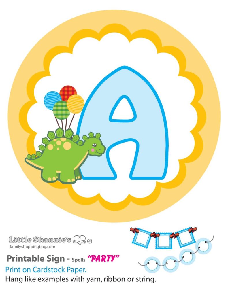 Banner A Dinosaur  pdf