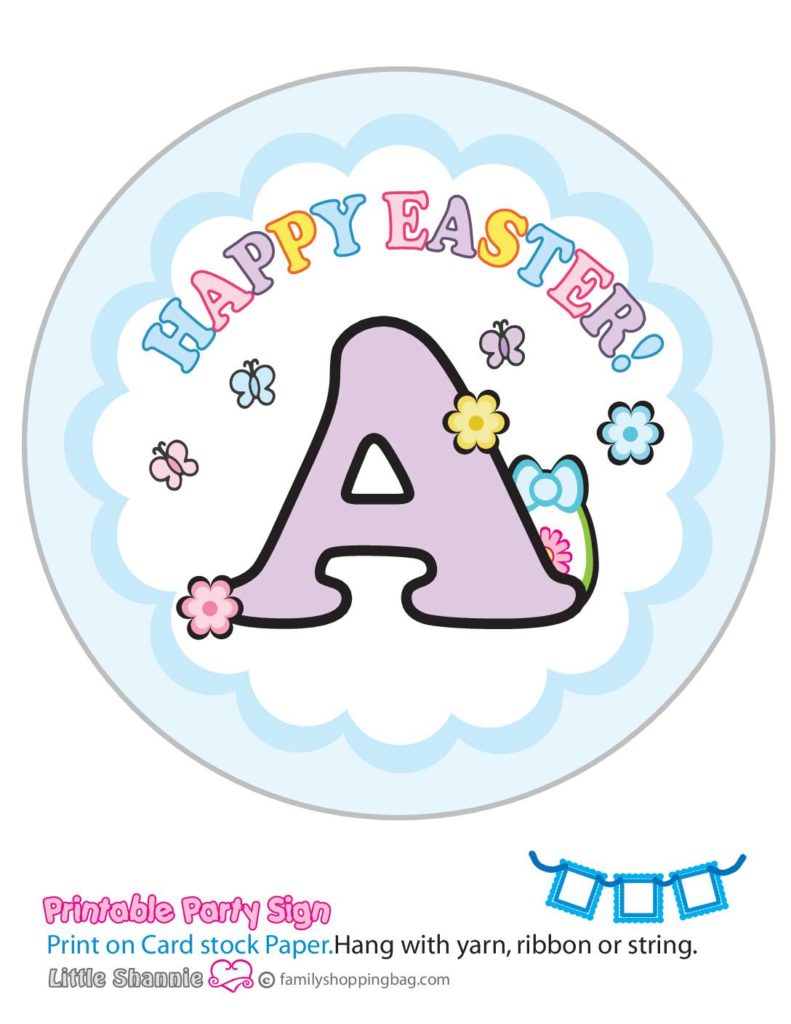Banner A Mouse Easter  pdf