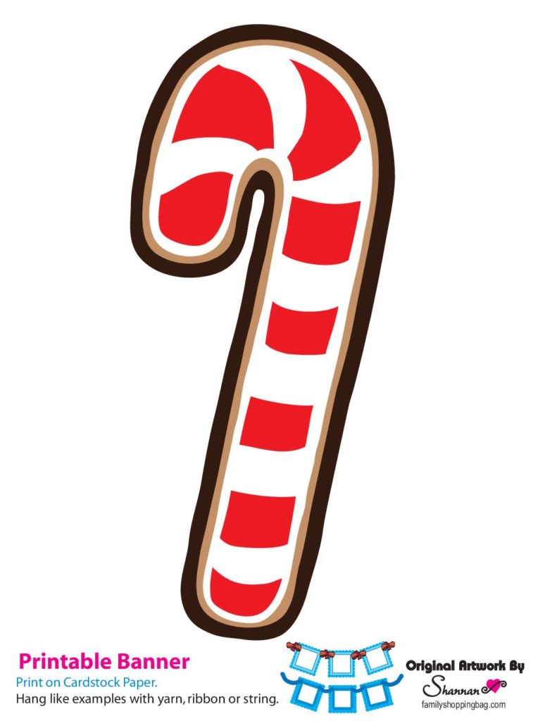 Banner Cane Christmas  pdf