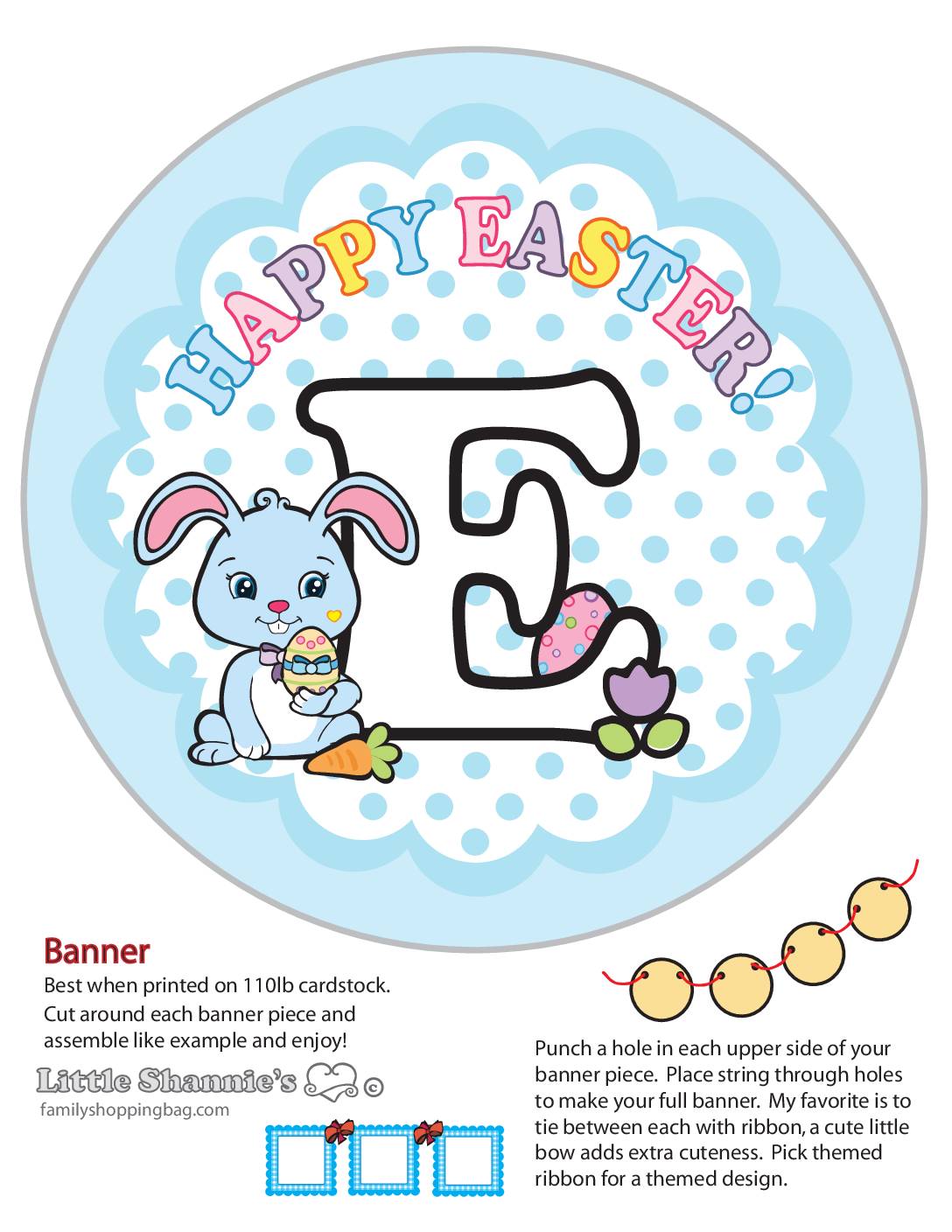 Banner E Easter  pdf
