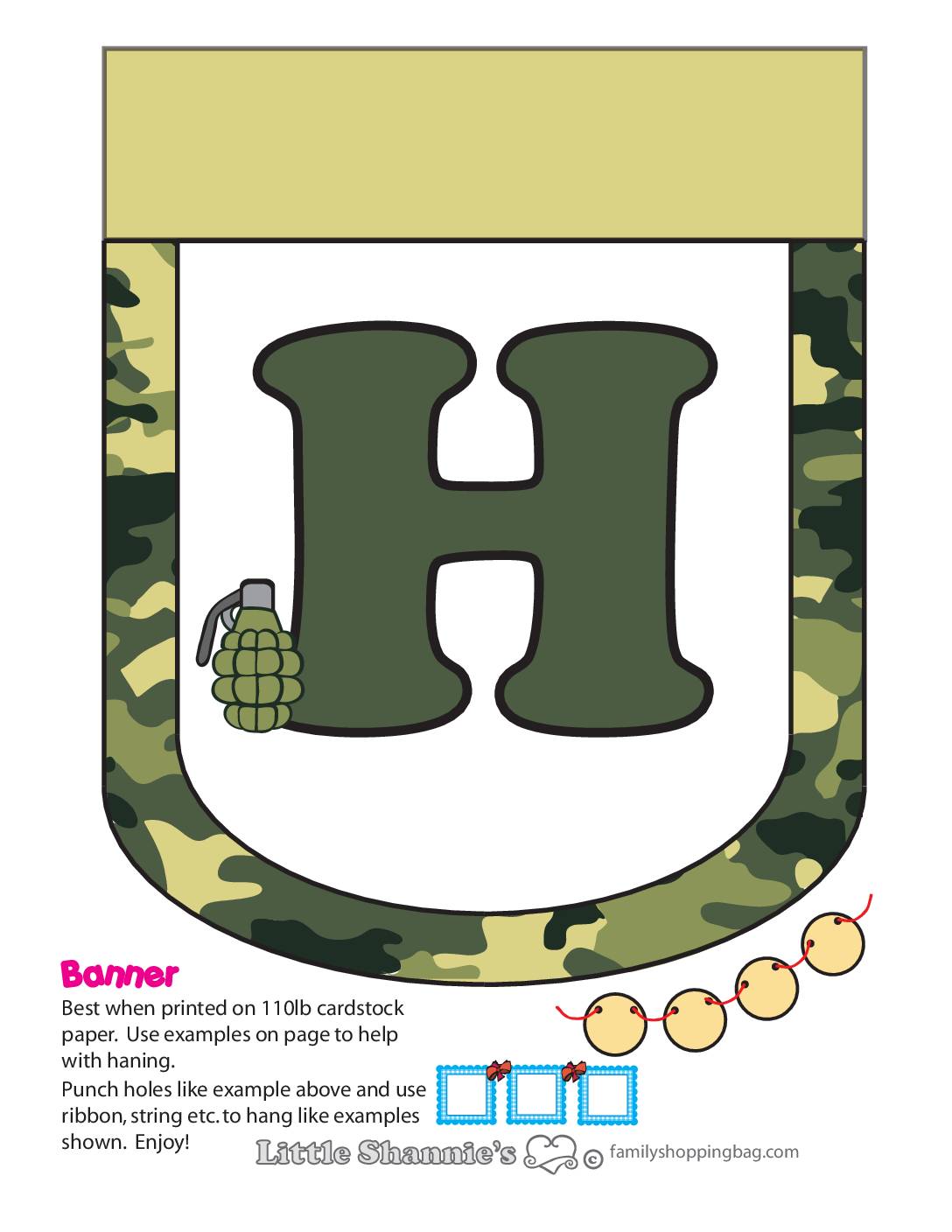 Banner H army  pdf