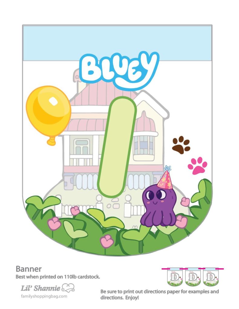 Banner I Bluey  pdf