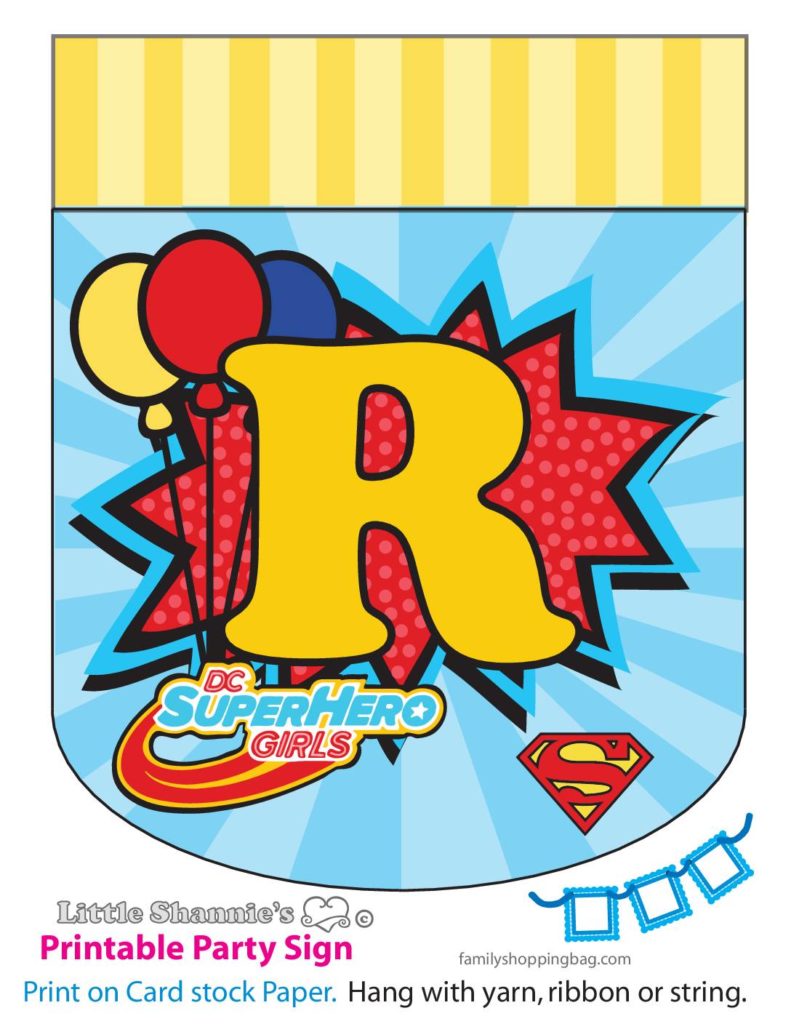 Banner R DC Super Hero Girls  pdf