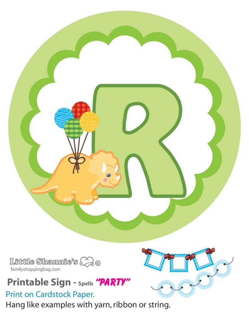 Banner R Dinosaur  pdf