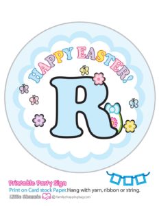 Banner R Mouse Easter
