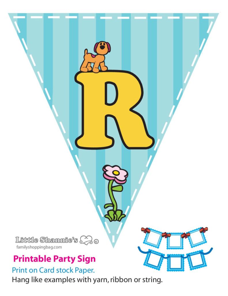 Banner R Pocoyo  pdf