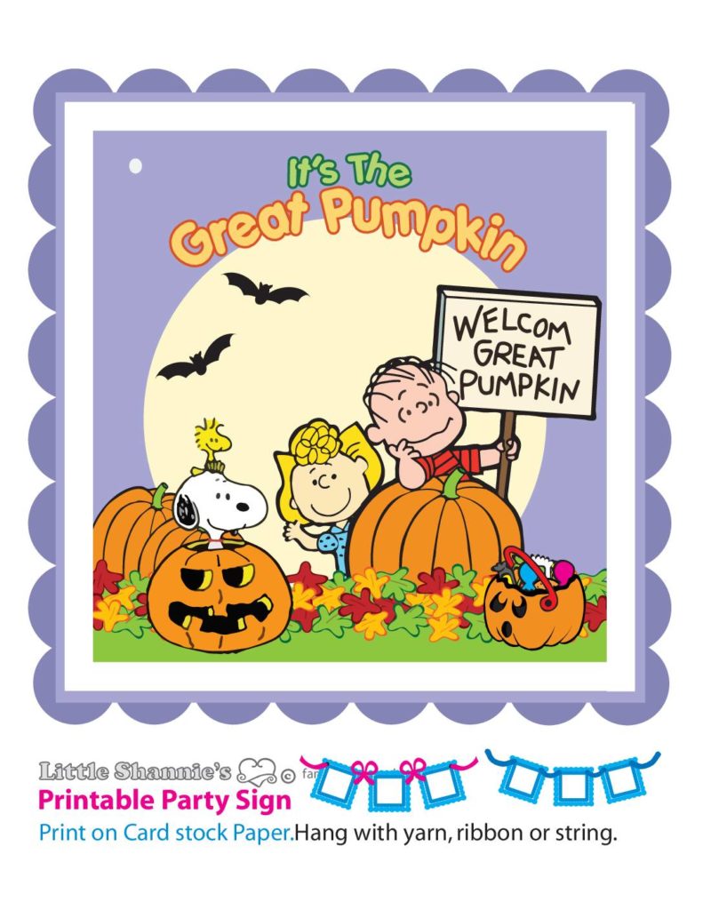 Banner Right Peanuts Halloween  pdf