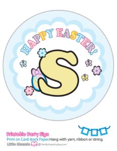 Banner S Mouse Easter
