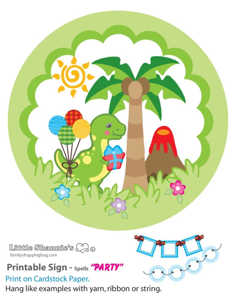 Banner Side Dinosaur  pdf