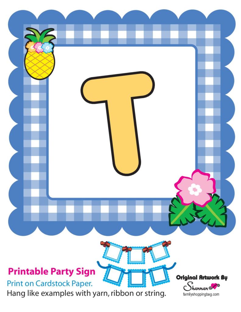 Banner T Lilo and Stitch  pdf