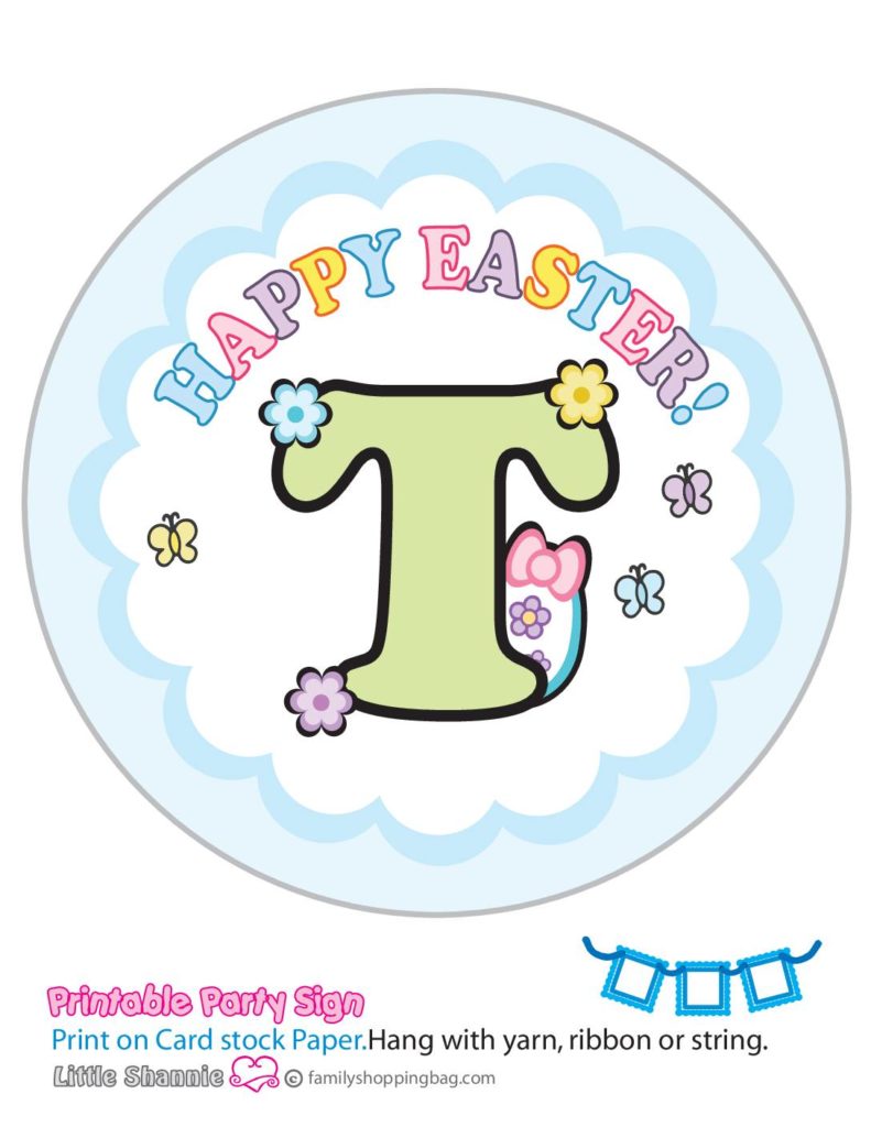 Banner T Mouse Easter  pdf