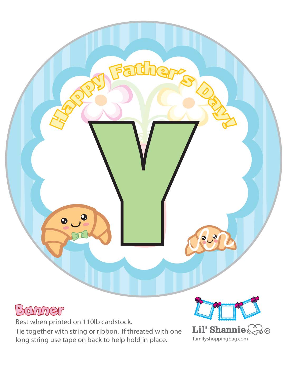 Banner Y Fathers Day Breakfast Party Banners