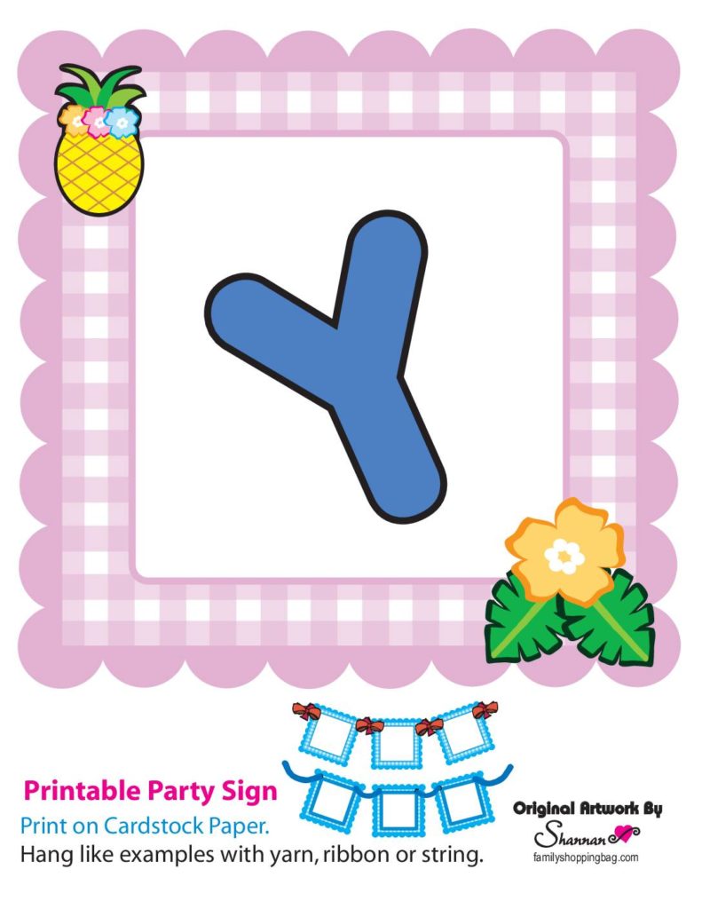 Banner Y Lilo and Stitch  pdf