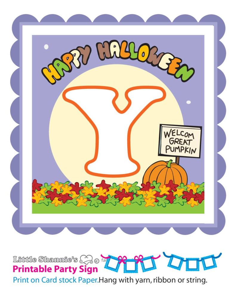 Banner Y Peanuts Halloween  pdf