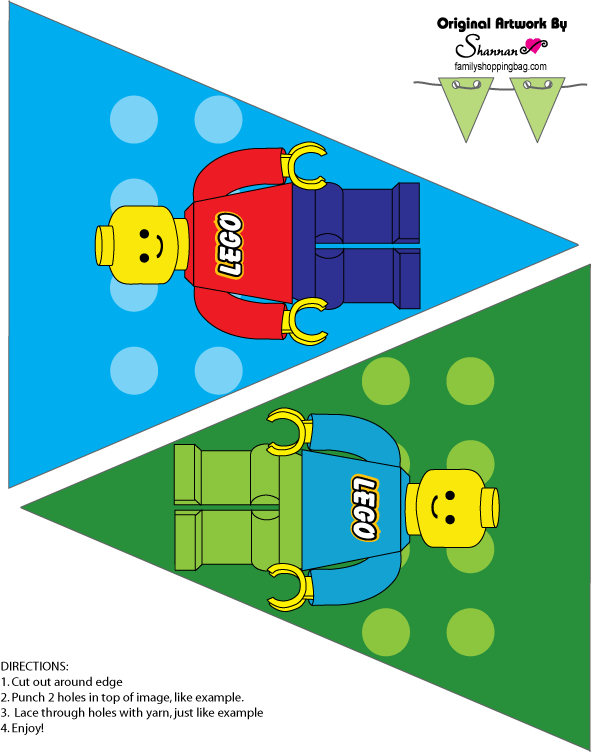Lego Banners 1 Party Decorations