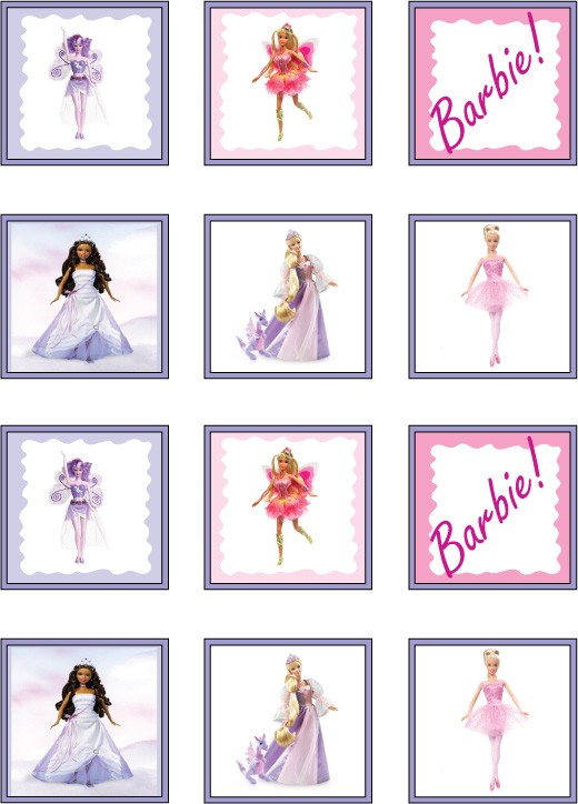 Barbie Stickers Stickers
