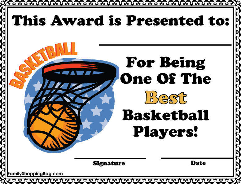 Basketball Award Awards