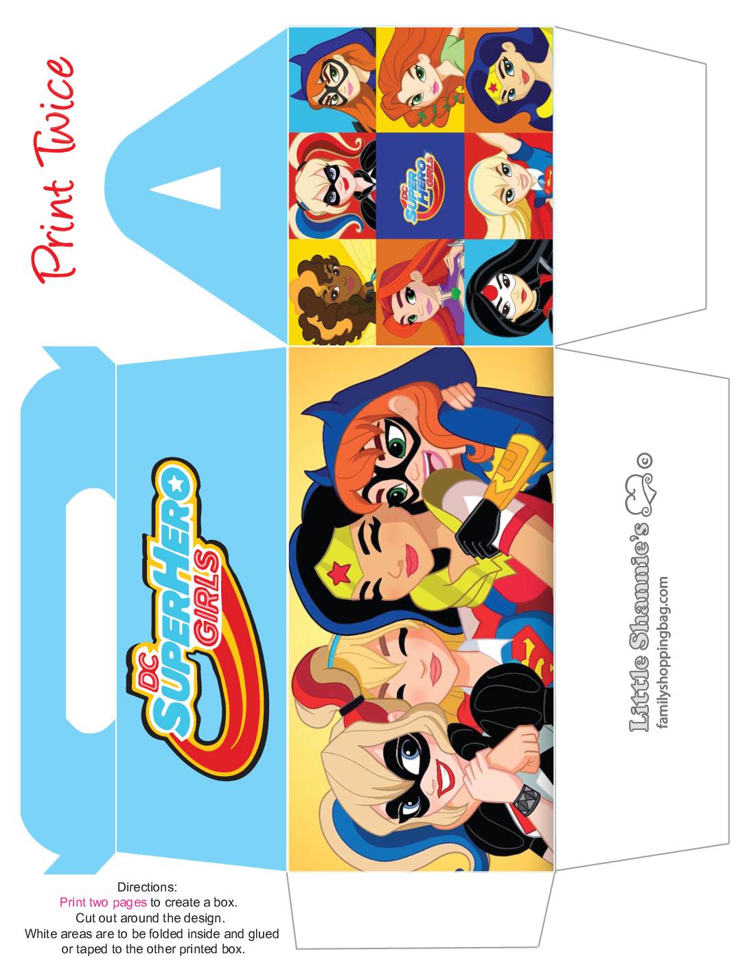 Big Favor Box DC Super Hero Girls  pdf