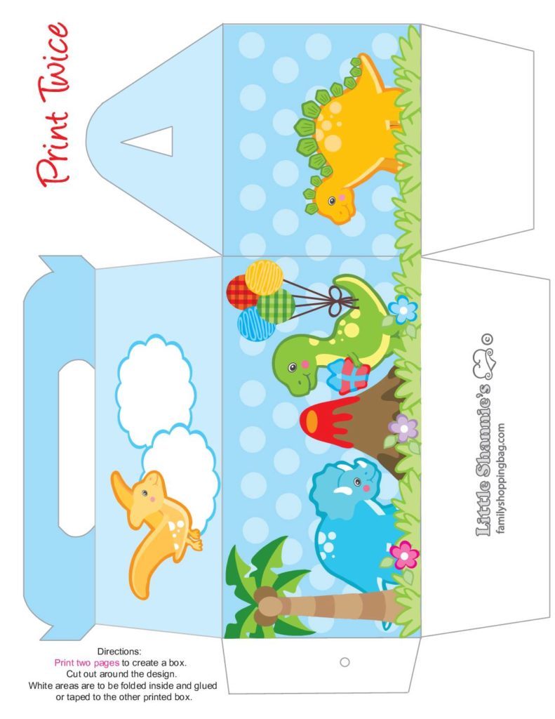 Big Favor Box Dinosaur  pdf