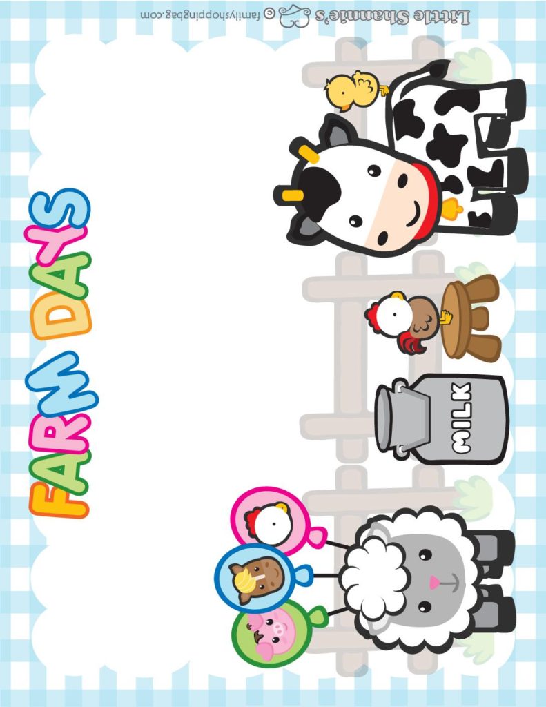 Birthday Sign Blank Farm  pdf