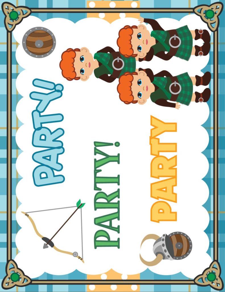 Birthday Sign Brave  pdf