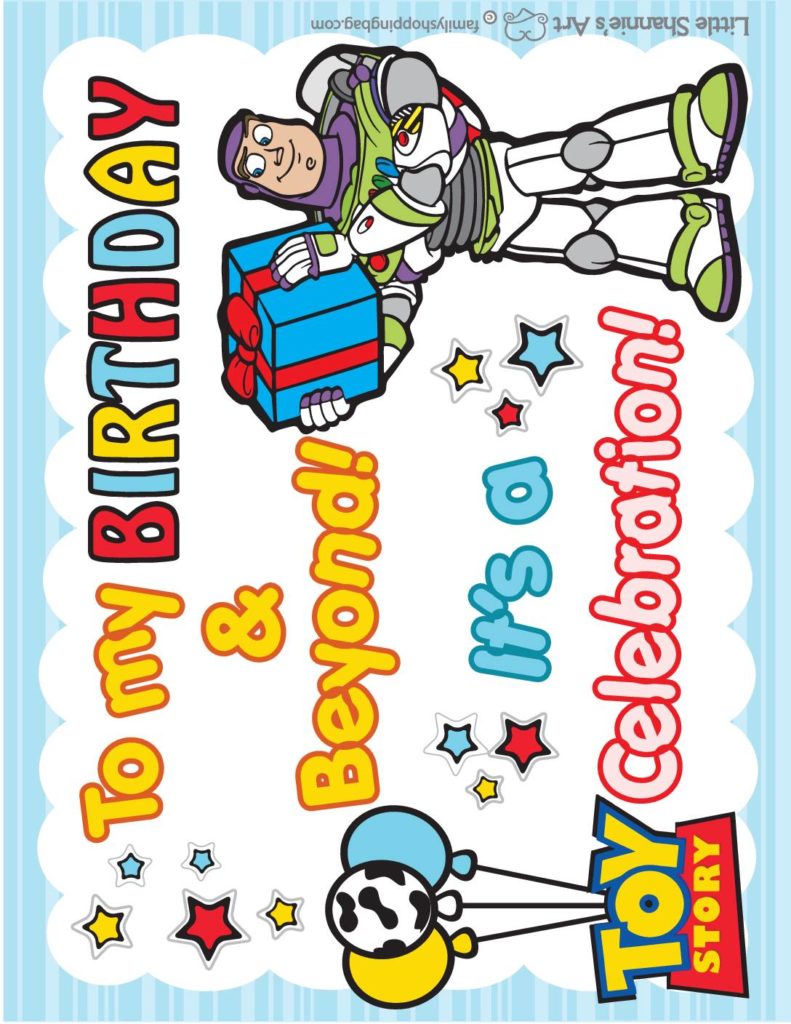 Birthday Sign Toy Story  pdf