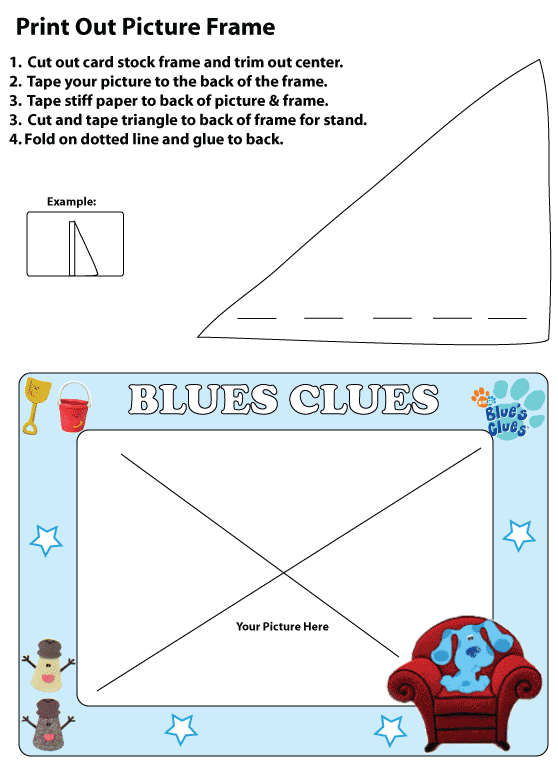 Blues Clues Frame