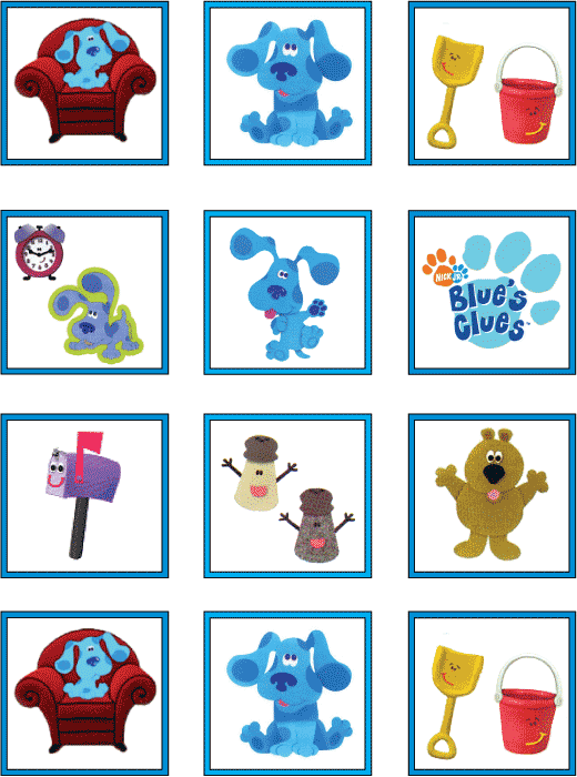 Blues Clues Stickers