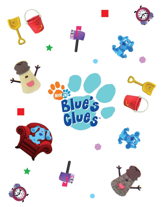 Blues Clues Wrap Wrapping Paper