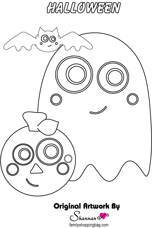 Boo Coloring Coloring Pages