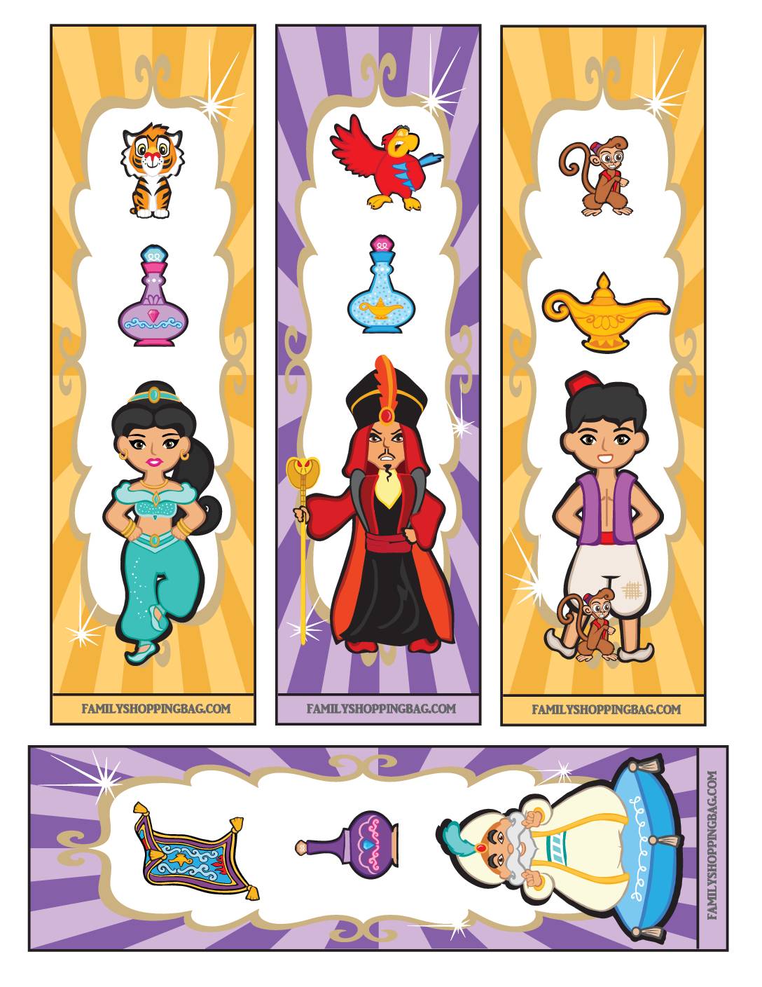 Bookmark Aladdin Bookmarks