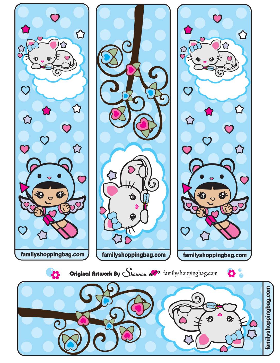 Bookmark Valentine Shannies Bookmarks