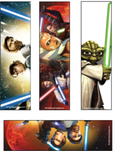 Star Wars Bookmarks Bookmarks