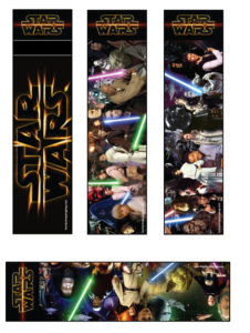 Star Wars Bookmarks Bookmarks