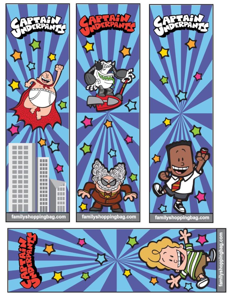 Bookmarks Captain Underpants  pdf