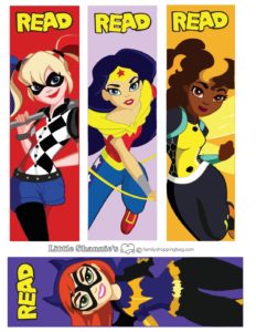 Bookmarks DC Super Hero Girls