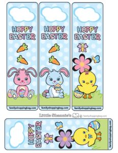 Bookmarks Easter