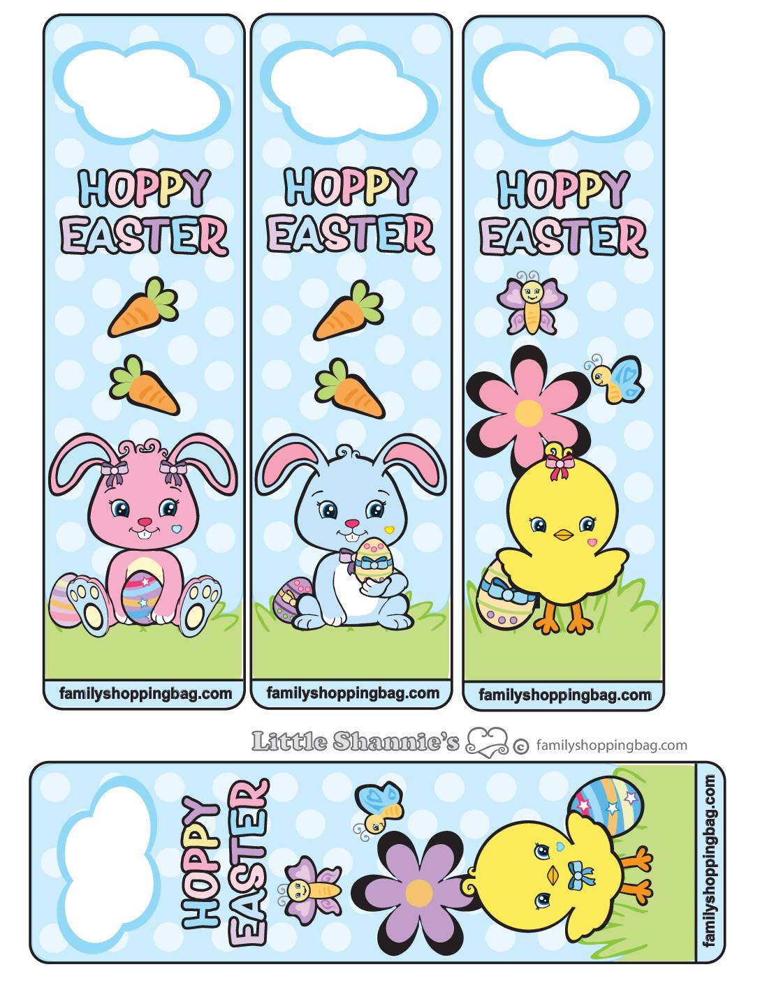 Bookmarks Easter