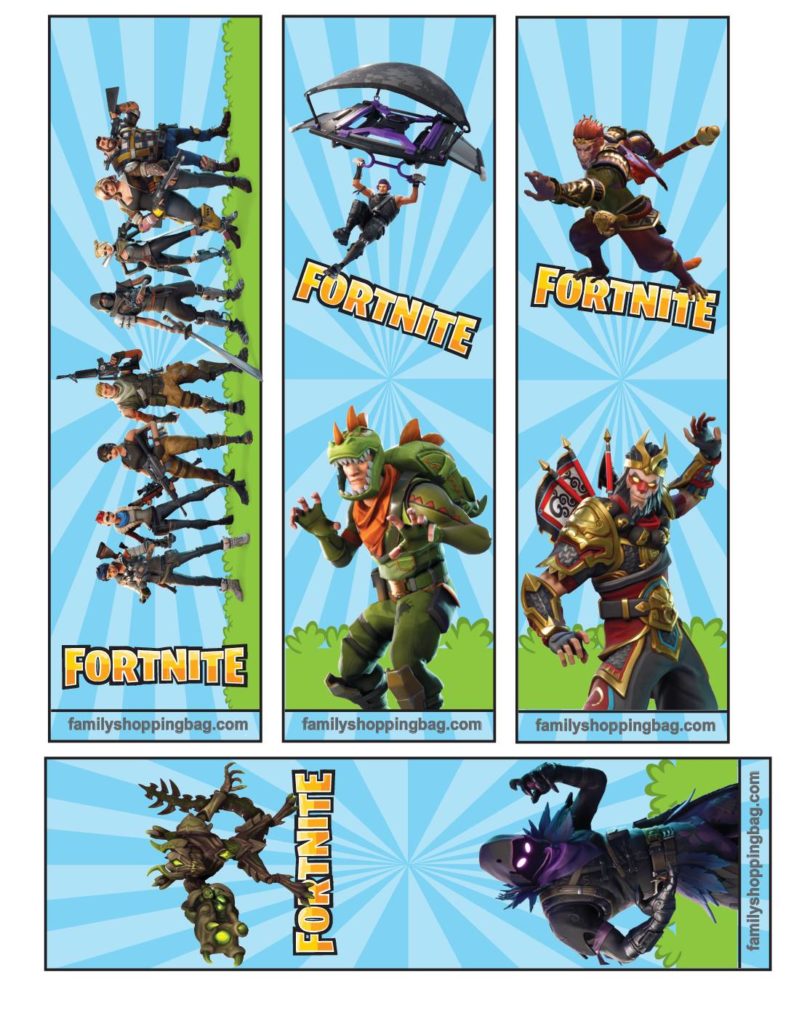 Bookmarks Fortnite  pdf