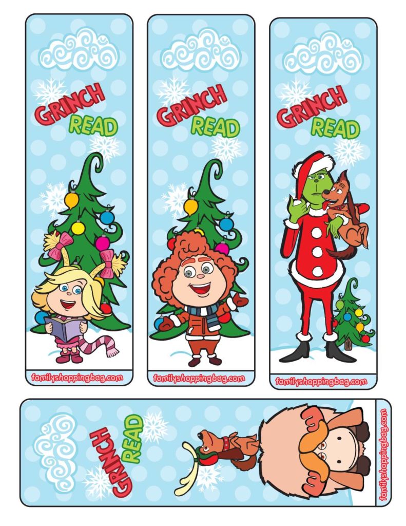 Bookmarks Grinch  pdf